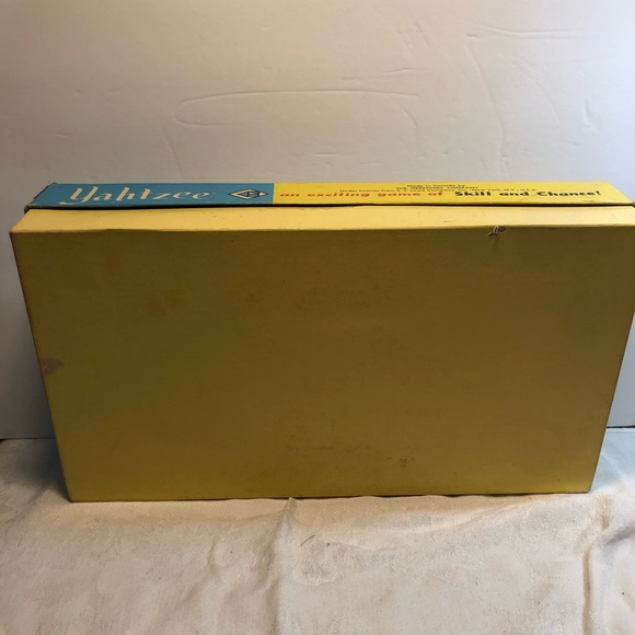 Vintage Yahtzee Game 1956, 1960 The Greeting Company Complete But No Orig Pencil - Picture 12 of 15